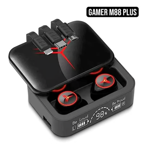 Audifono Gamer M 88 PLUS  – Sumérgete en el Juego con Sonido Envolvente 🎮🔥